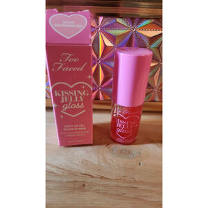 Too Faced Kissing Jelly Gloss Sour Watermelon Lip Oil